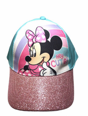 Disney Hat Cap Strap Back Teal Minnie Mouse Adjustable Youth Girls Kids Baseball